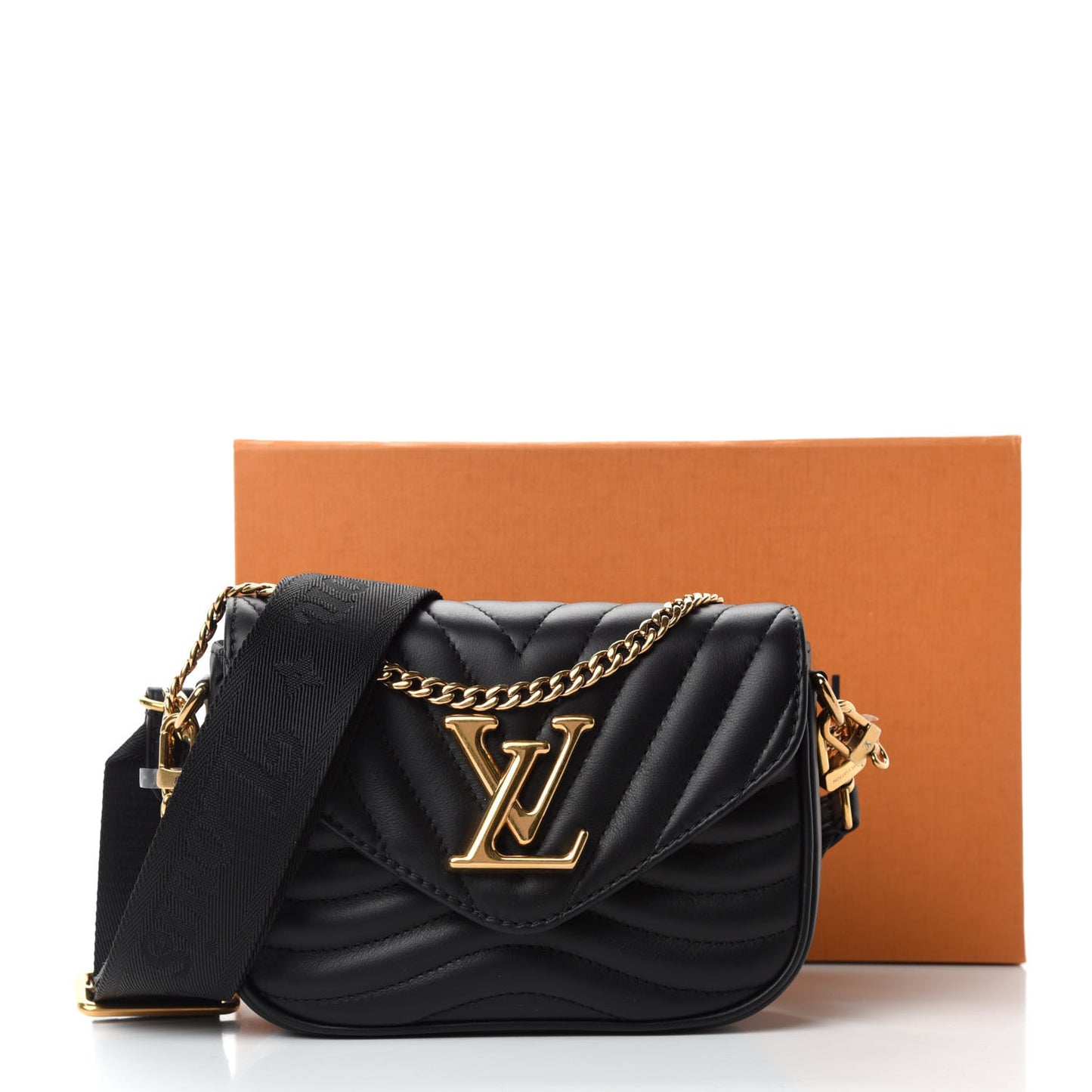 Calfskin New Wave Multi Pochette Black