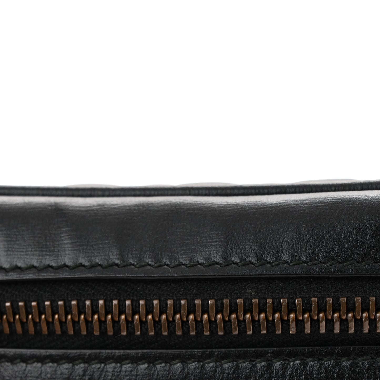 Calfskin Trapuntata Web Mini GG Shoulder Bag Black