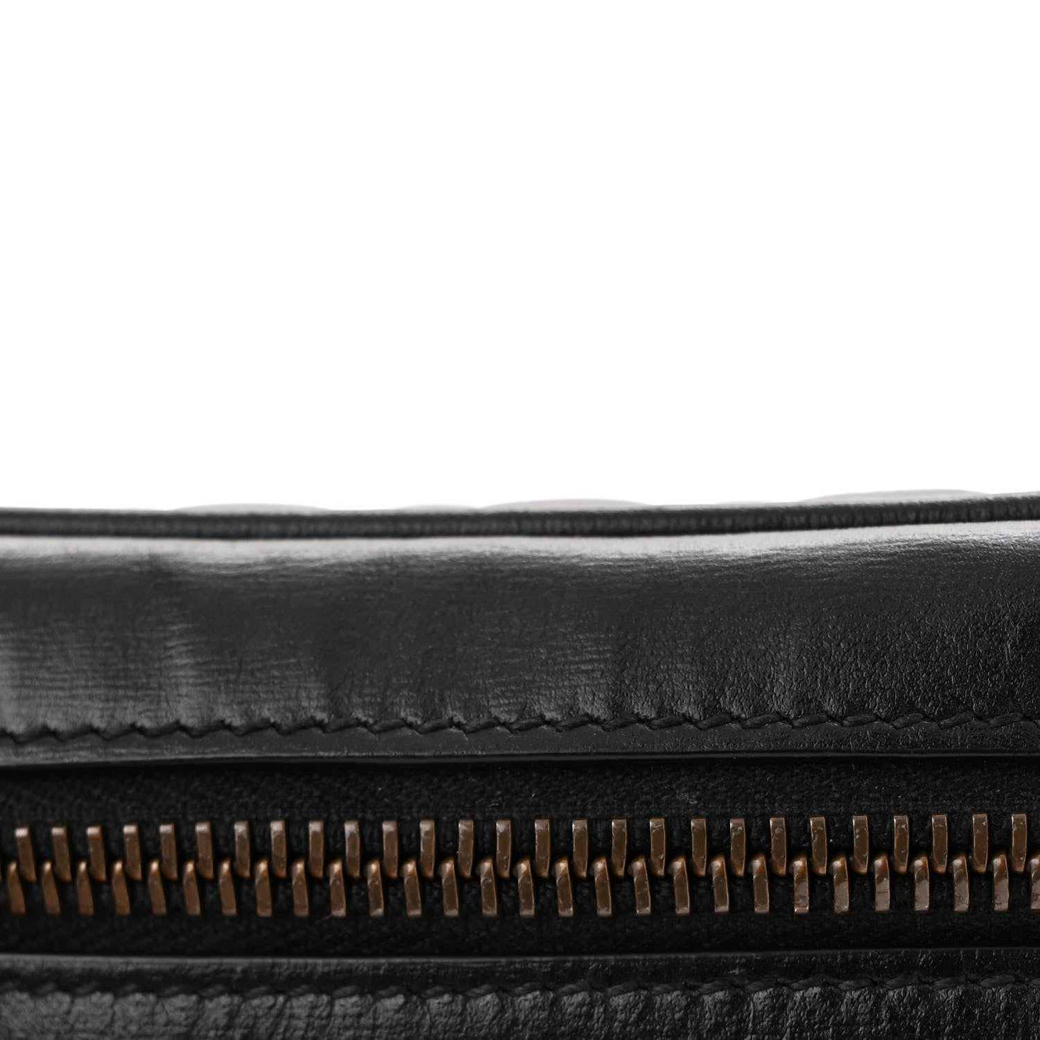 Gucci Calfskin Trapuntata Web Mini GG Shoulder Bag Black 11 of 12