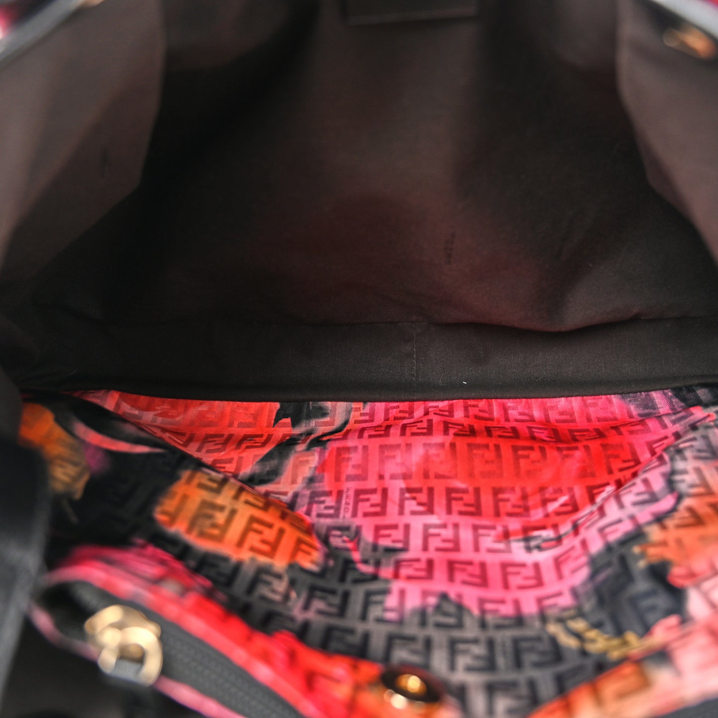Zucchino Vitello Floral Forever Shoulder Bag Black Multicolor
