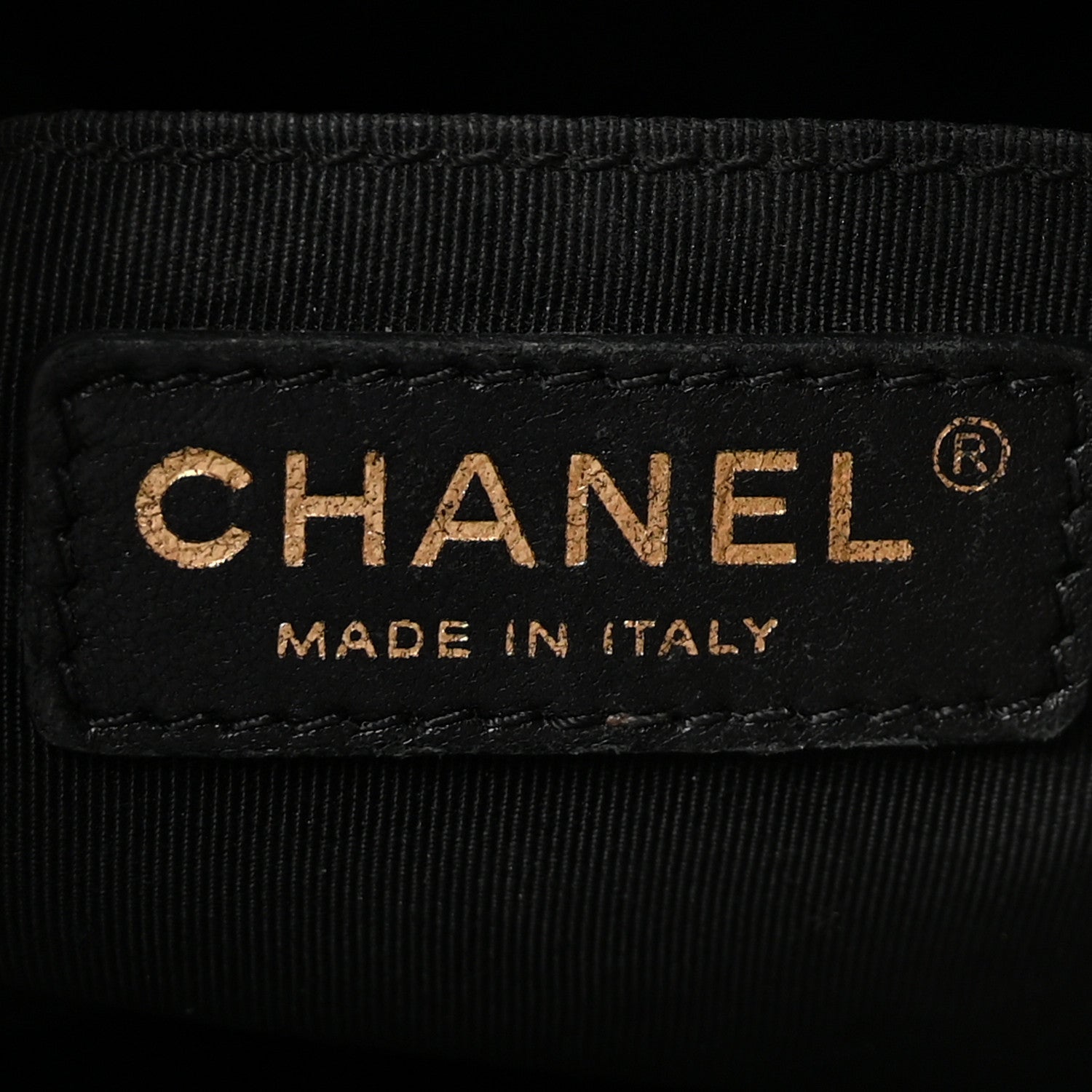 Chanel Metallic Goatskin Calfskin Bi-Color Large Boy Tote Black Gold 6 of 9