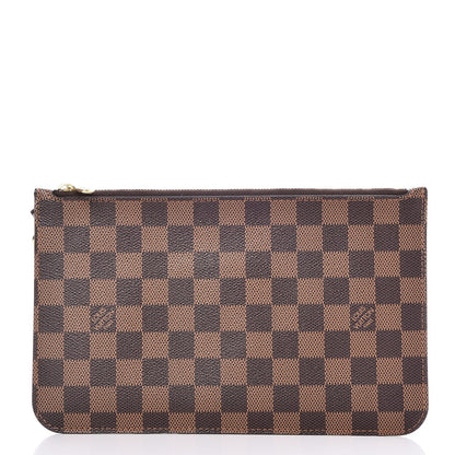 Louis Vuitton Damier Ebene Neverfull MM GM Pochette 1 of 8