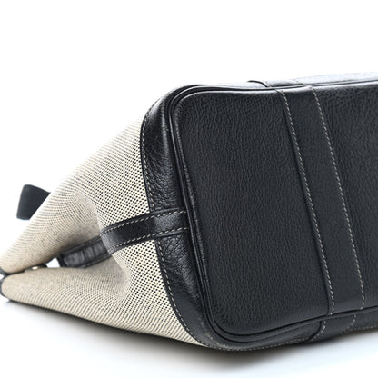 Hermes Twill D H Negonda Garden Party 30 TPM Ecru Black 6 of 11