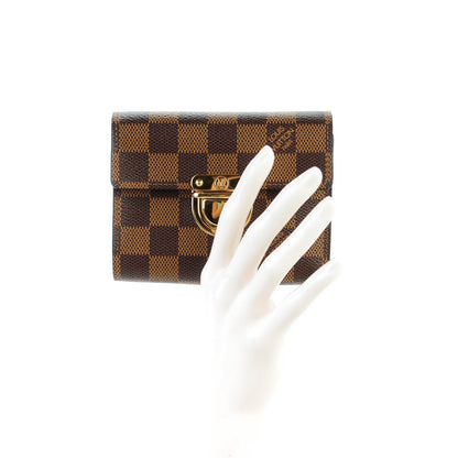 Louis Vuitton Damier Ebene Koala Compact Wallet 2 of 7