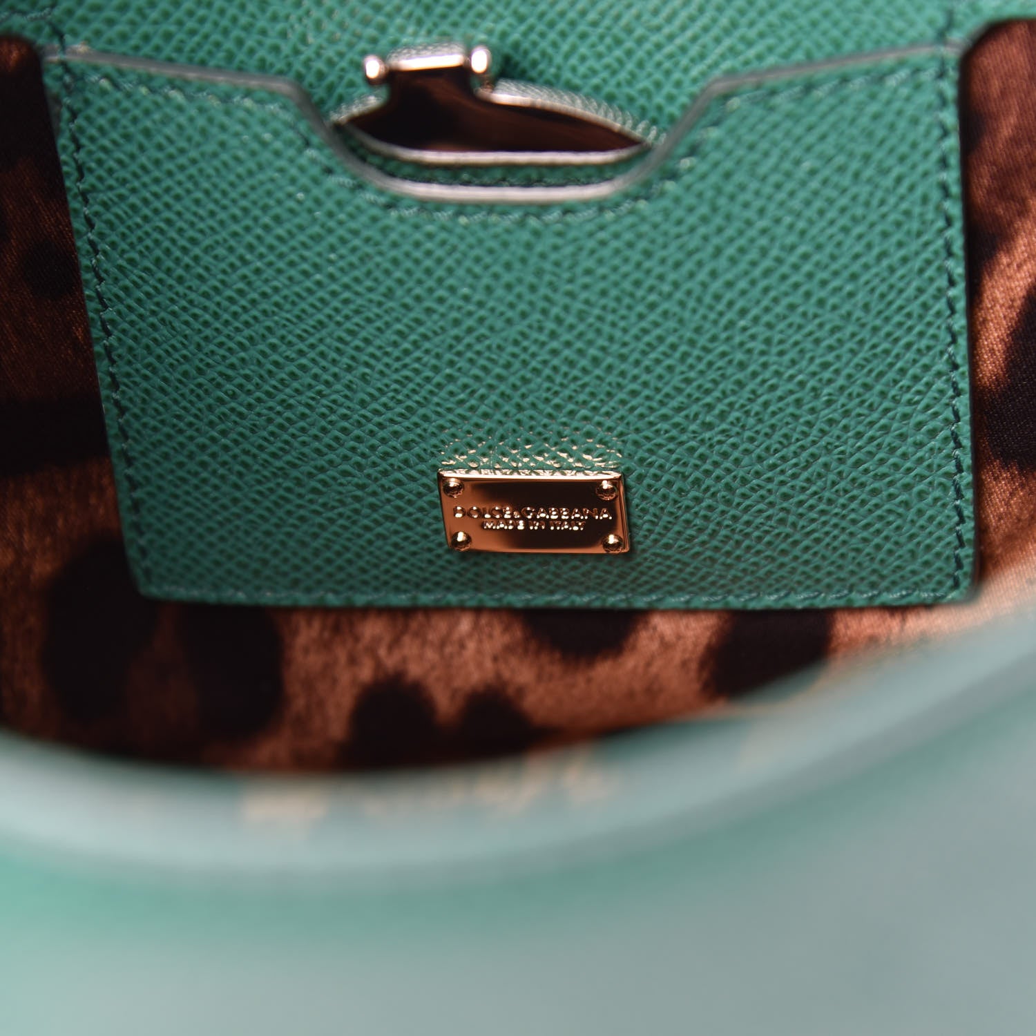 Dolce & Gabbana Dauphine Embellished Medium Miss Sicily Satchel Verde Muschio 6 of 9