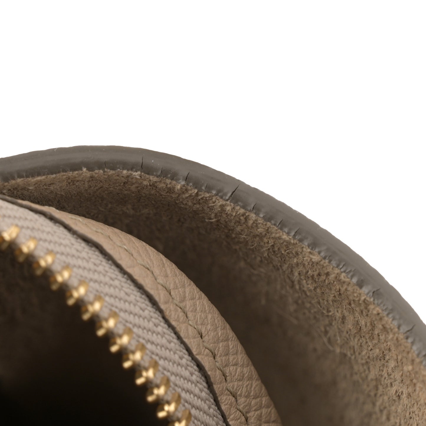 Grained Calfskin Mini Belt Bag Light Taupe