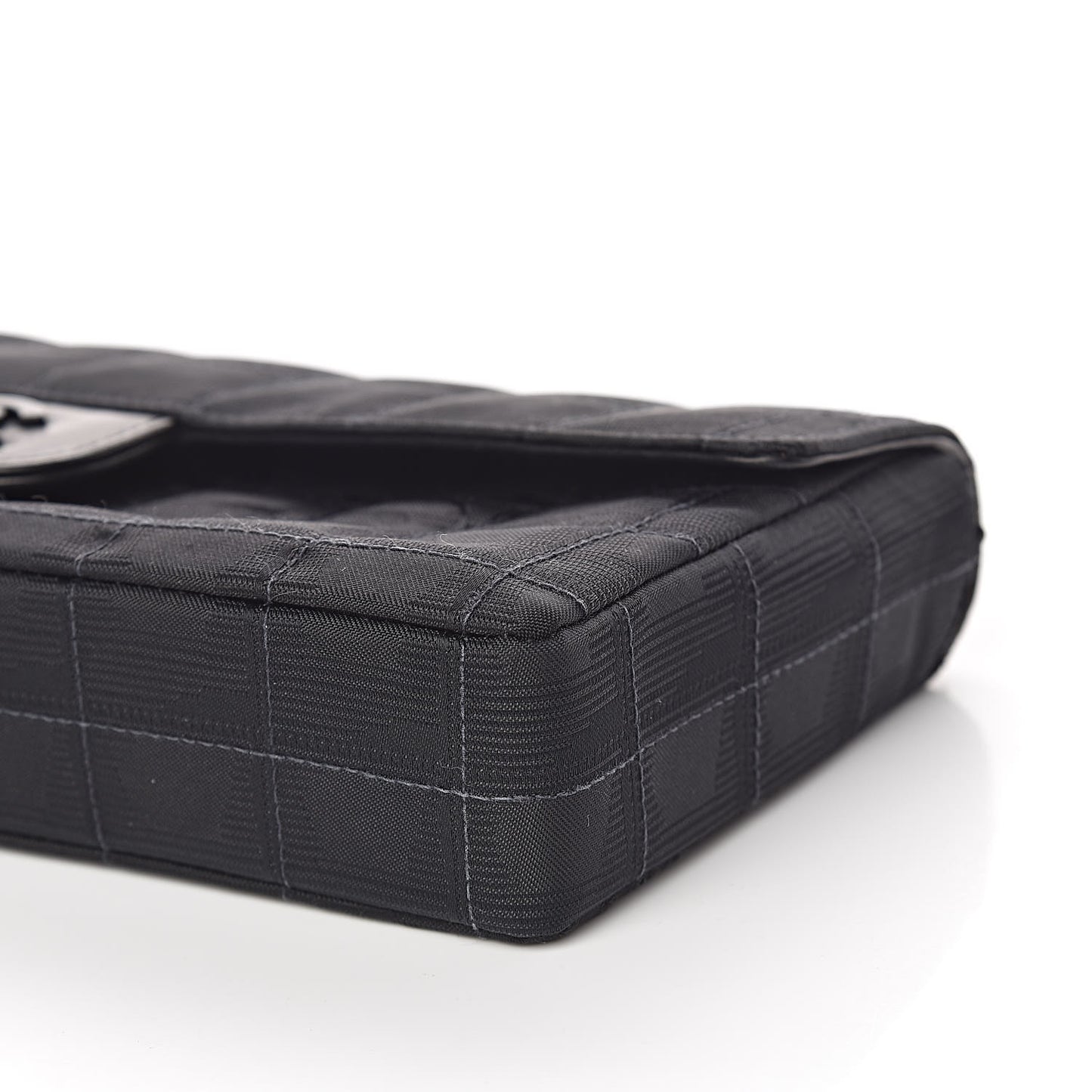 Nylon Travel East West Flap Black