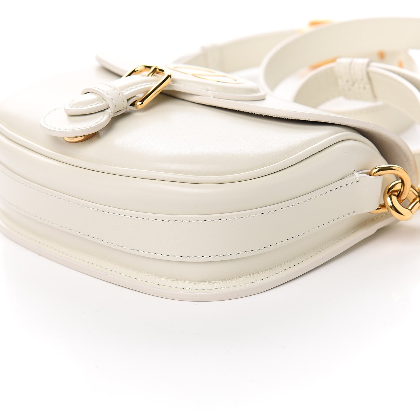 Box Calfskin Small Bobby Bag White