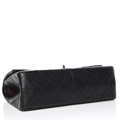 Chanel Aged Calfskin Quilted 2.55 Reissue 226 Flap Black 4 of 10