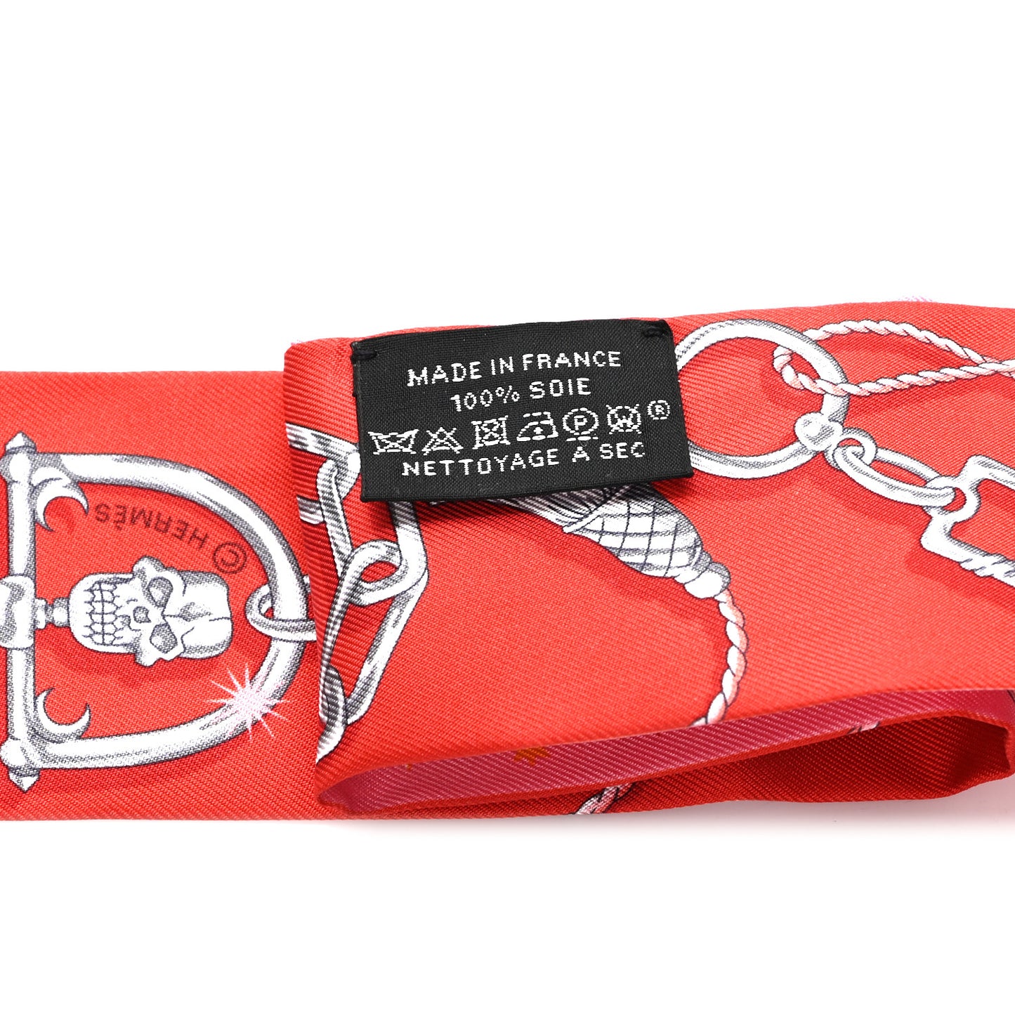 Silk C'est la Fete Twilly Rose Bonbon Orange