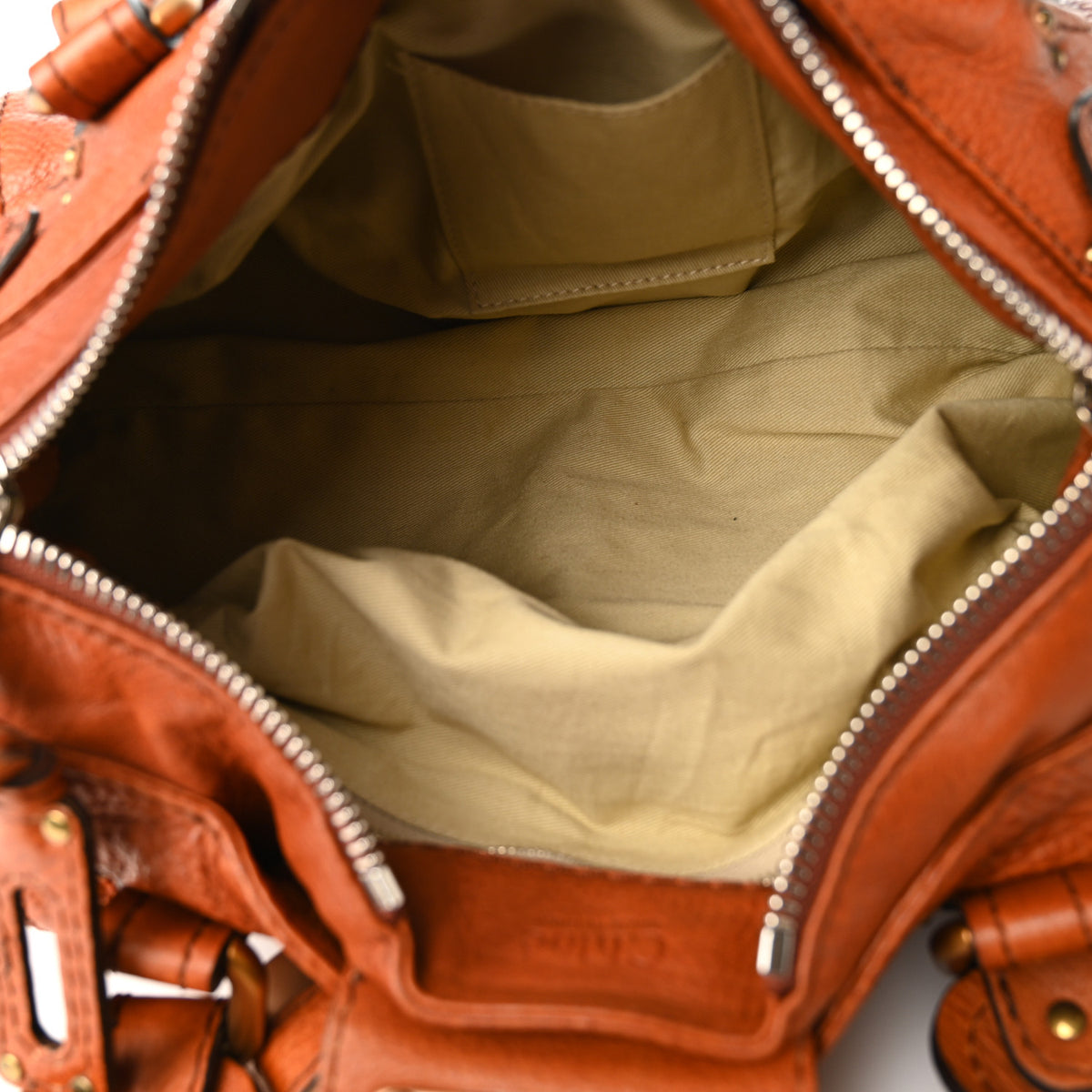 Chloe Calfskin Medium Paddington Satchel Ecureil Brown 5 of 12