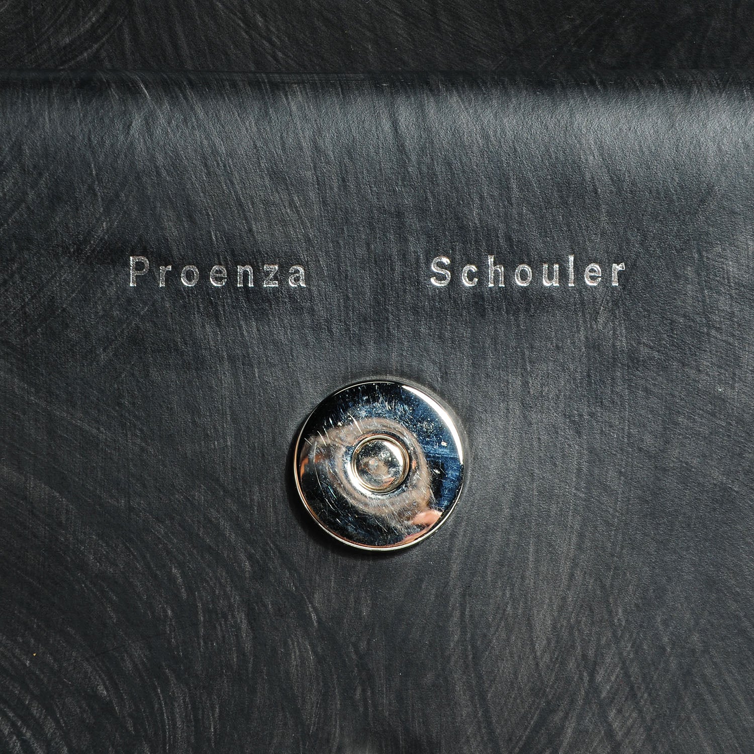 Proenza Schouler Leather PS11 Classic Shoulder Bag Chalkboard Black 8 of 15