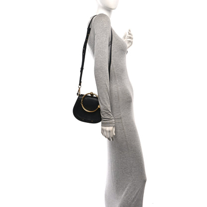 Chloe Calfskin Small Nile Bracelet Bag Black 2 of 9