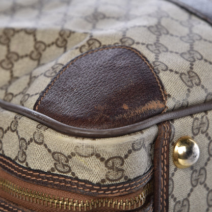 Gucci Monogram Joy Suitcase Luggage Brown 9 of 34