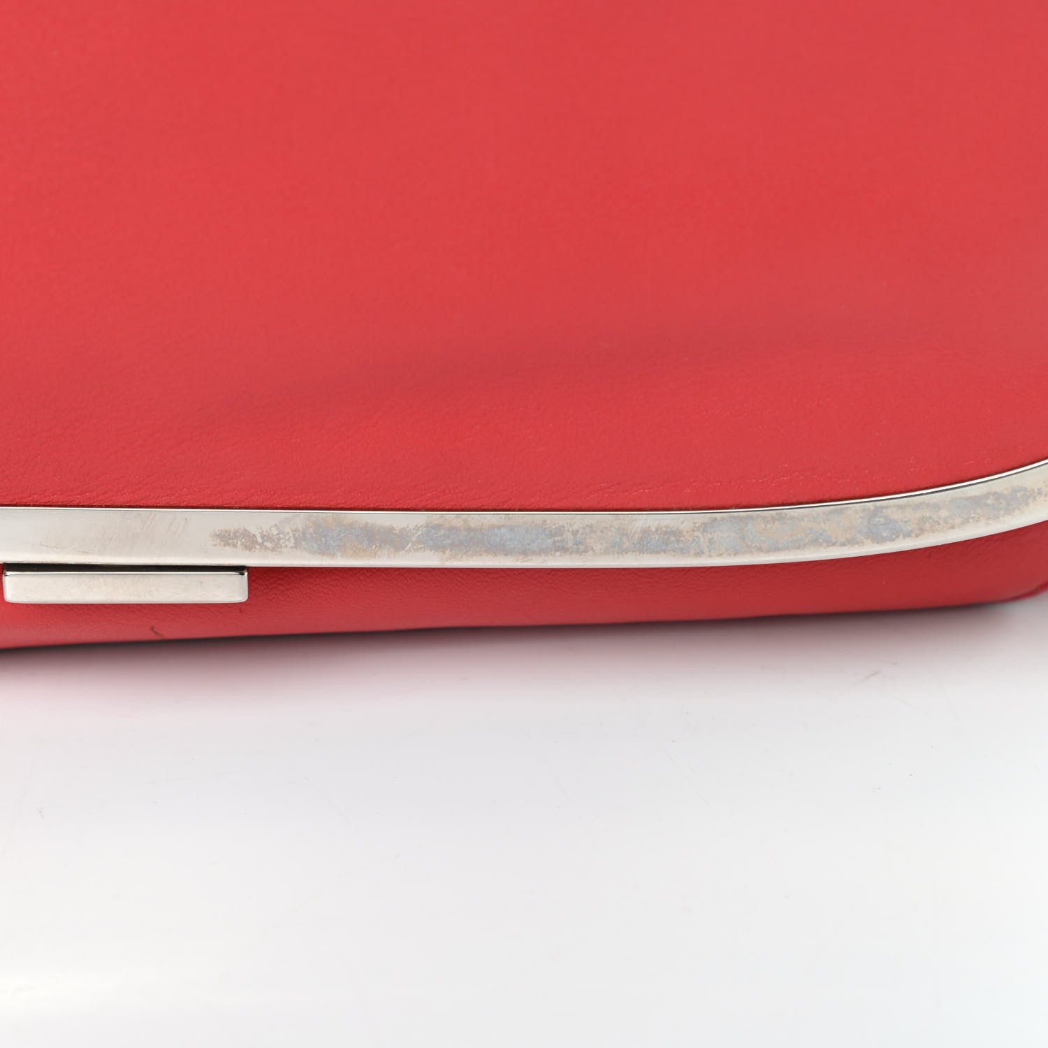 Dolce & Gabbana Calfskin Miss Sleek Shoulder Bag Red 17 of 18
