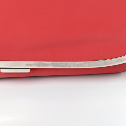 Dolce & Gabbana Calfskin Miss Sleek Shoulder Bag Red 17 of 18