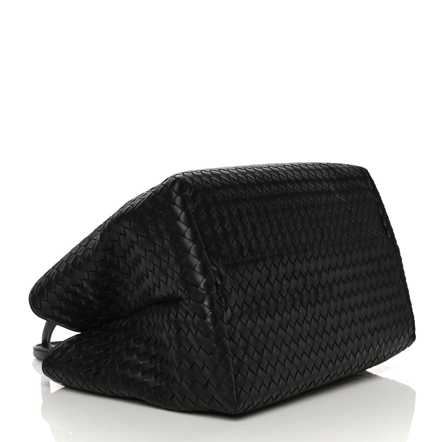 Nappa Intrecciato Milano Tote Black