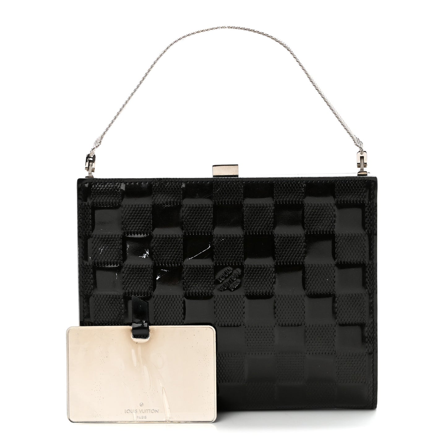 Damier Vernis Ange MM Black