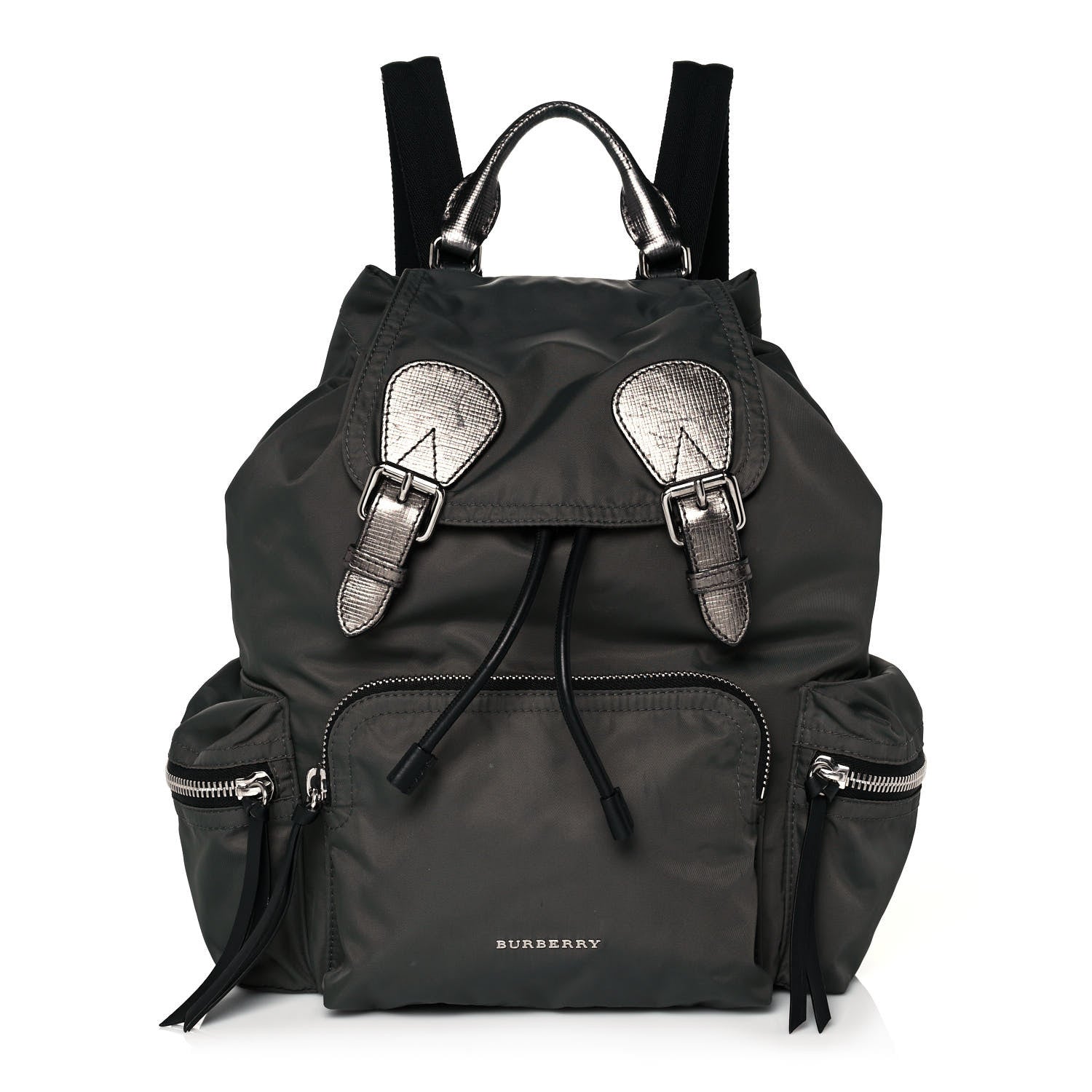Burberry Nylon Medium Rucksack Backpack Dark Green 1 of 16
