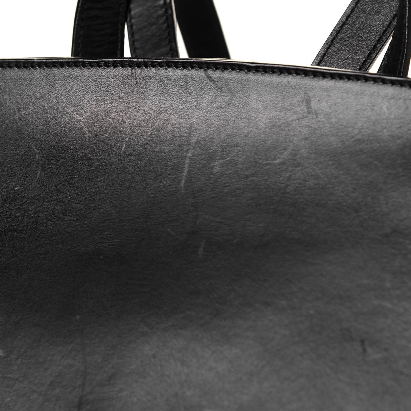 Vegetable Tanned Calfskin Backpack Black Flamma