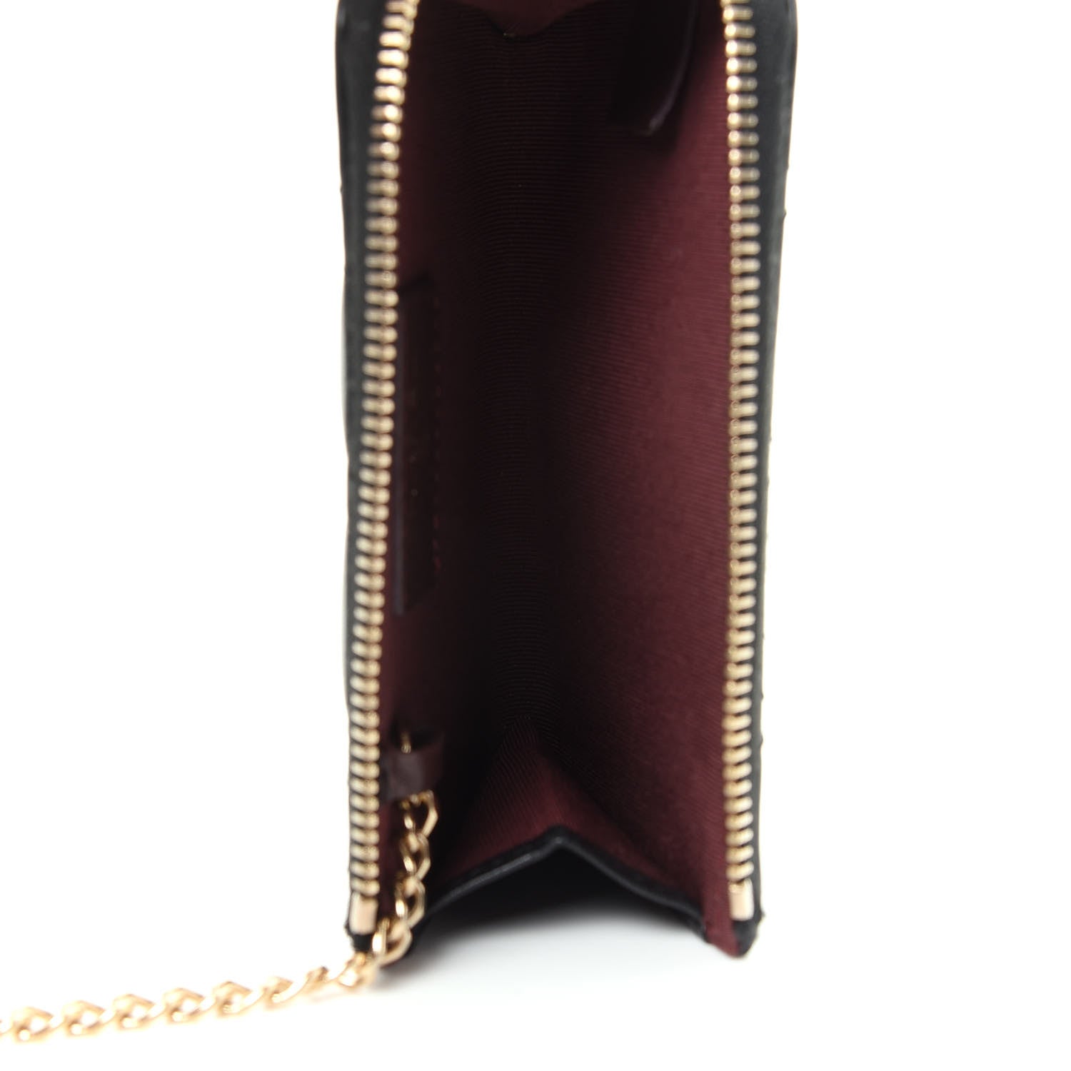 Chanel Lambskin Quilted Key Holder Case Black 5 of 8