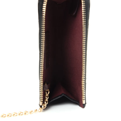 Chanel Lambskin Quilted Key Holder Case Black 5 of 8