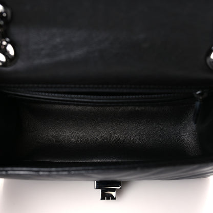 Chanel Aged Calfskin Chevron Quilted 2.55 Reissue Mini Flap So Black 5 of 10