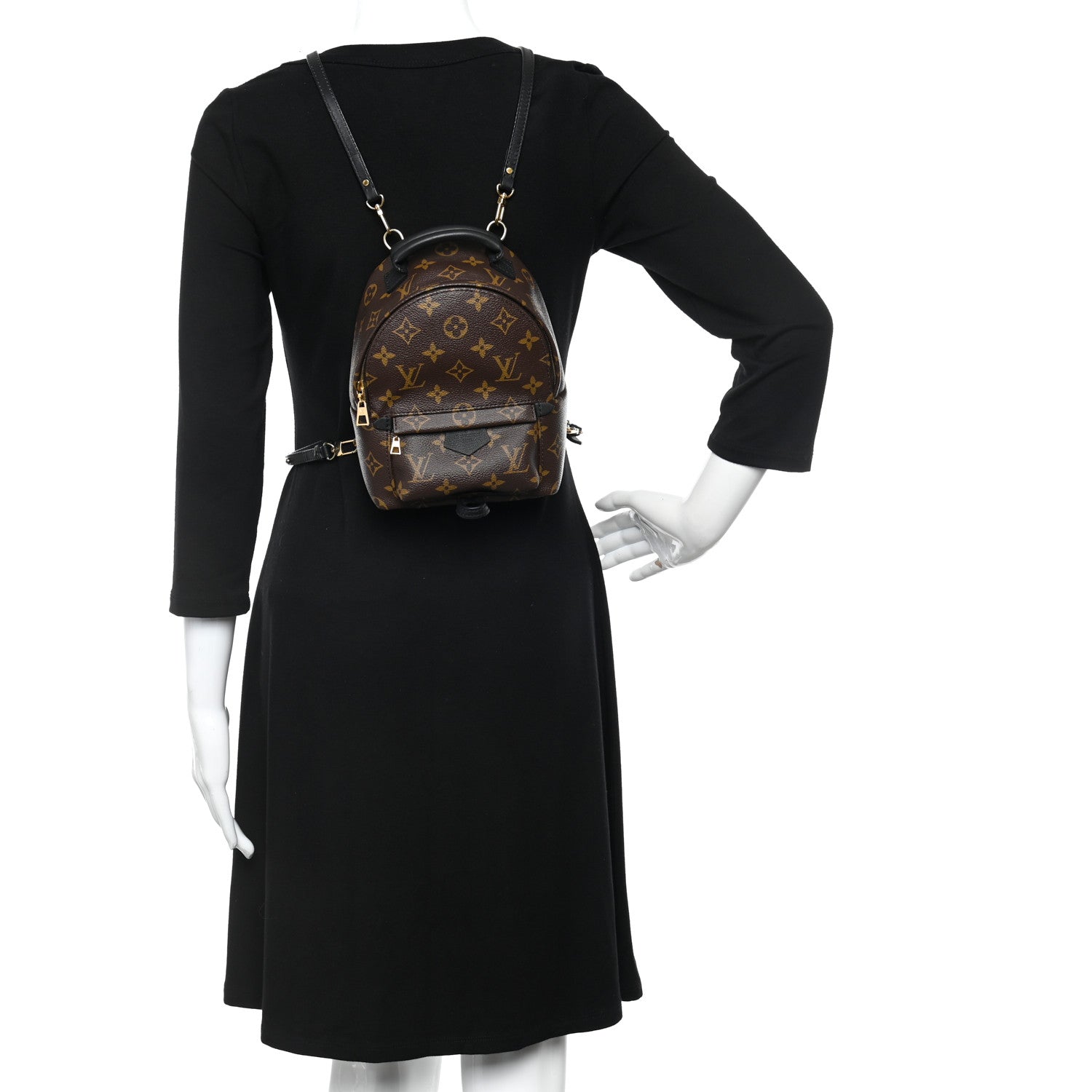 Louis Vuitton Monogram Palm Springs Backpack Mini 2 of 16