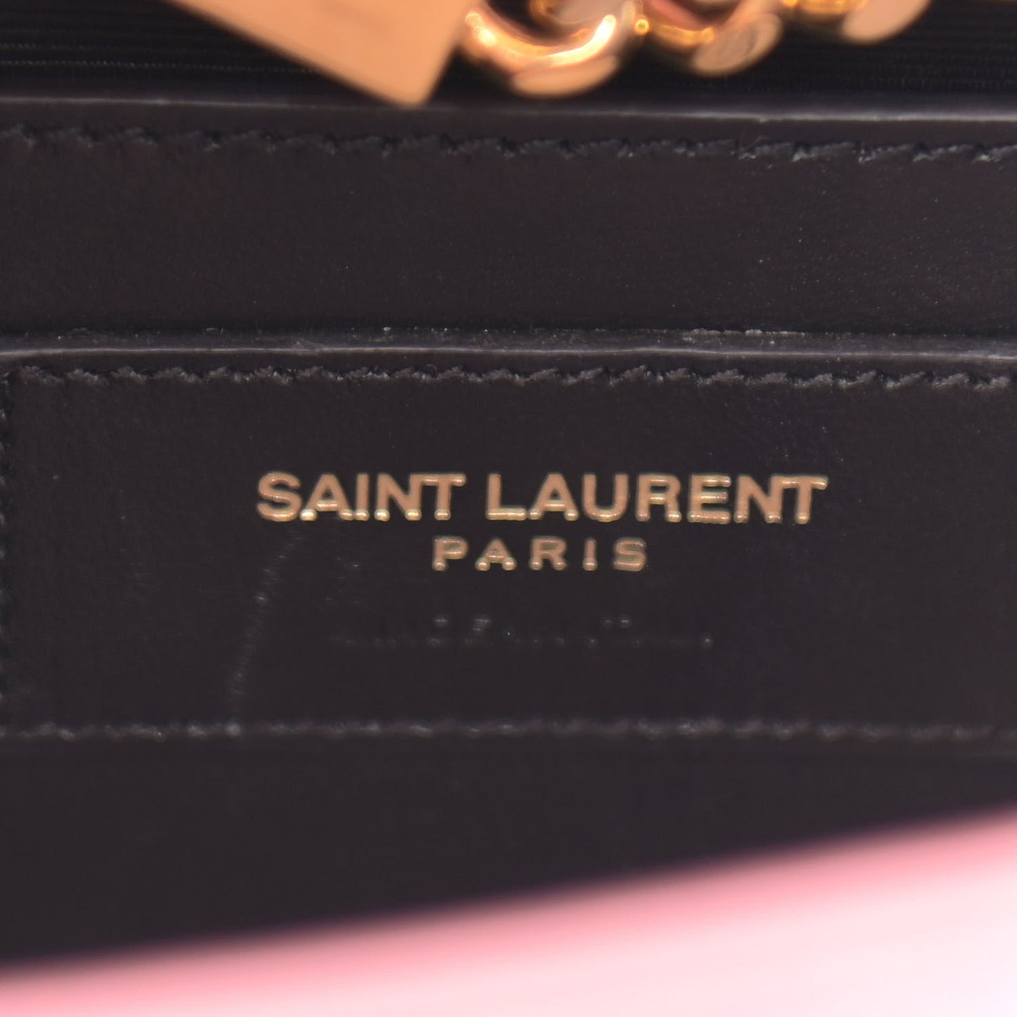 Grain De Poudre Small Classic Monogram Kate Satchel Old Rose