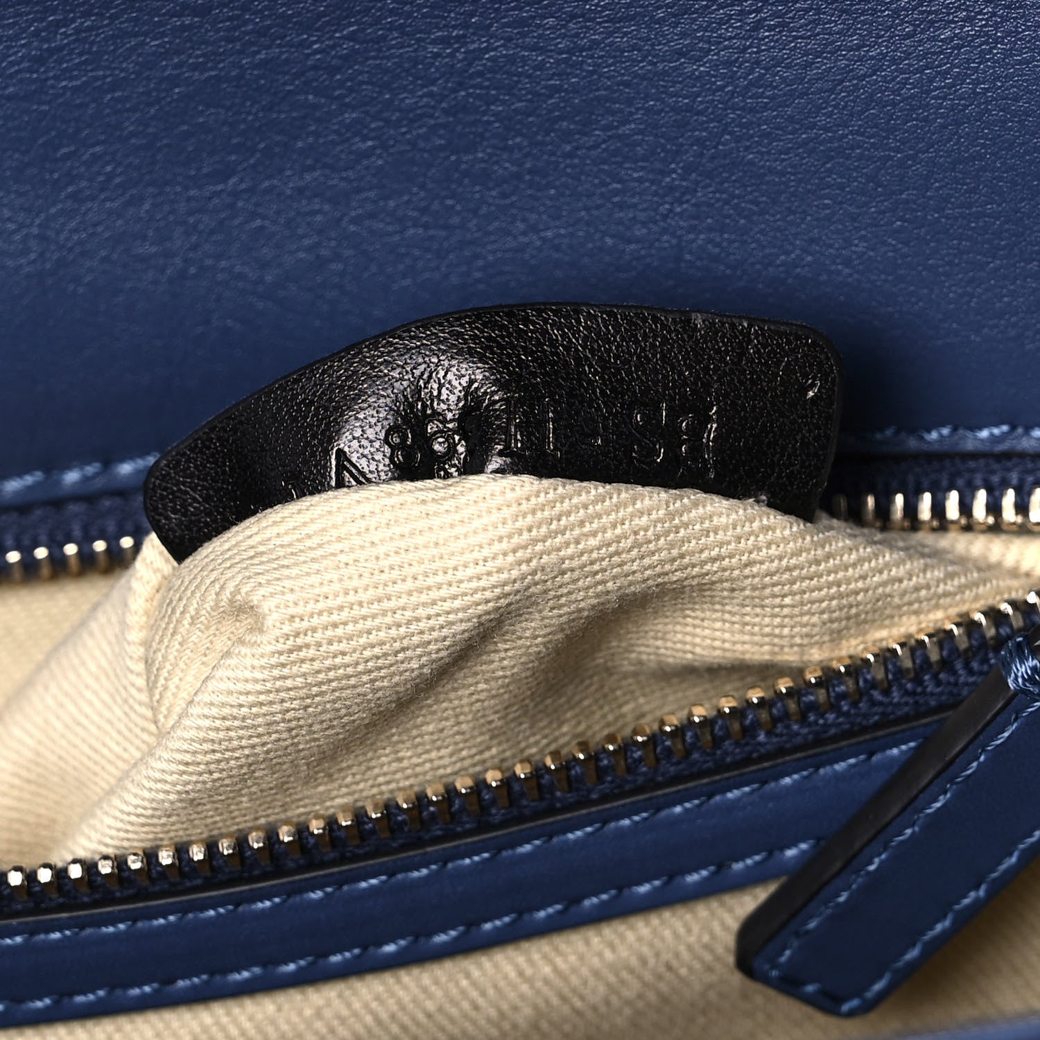 Valentino Garavani Vitello Medium Glam Lock Rockstud Flap Indigo 6 of 10