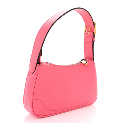 Gucci Goatskin Mini Aphrodite Shoulder Bag Rhodamine Pink 3 of 9