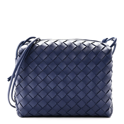 Bottega Veneta Nappa Intrecciato Small Loop Camera Bag Deep Pacific 1 of 9