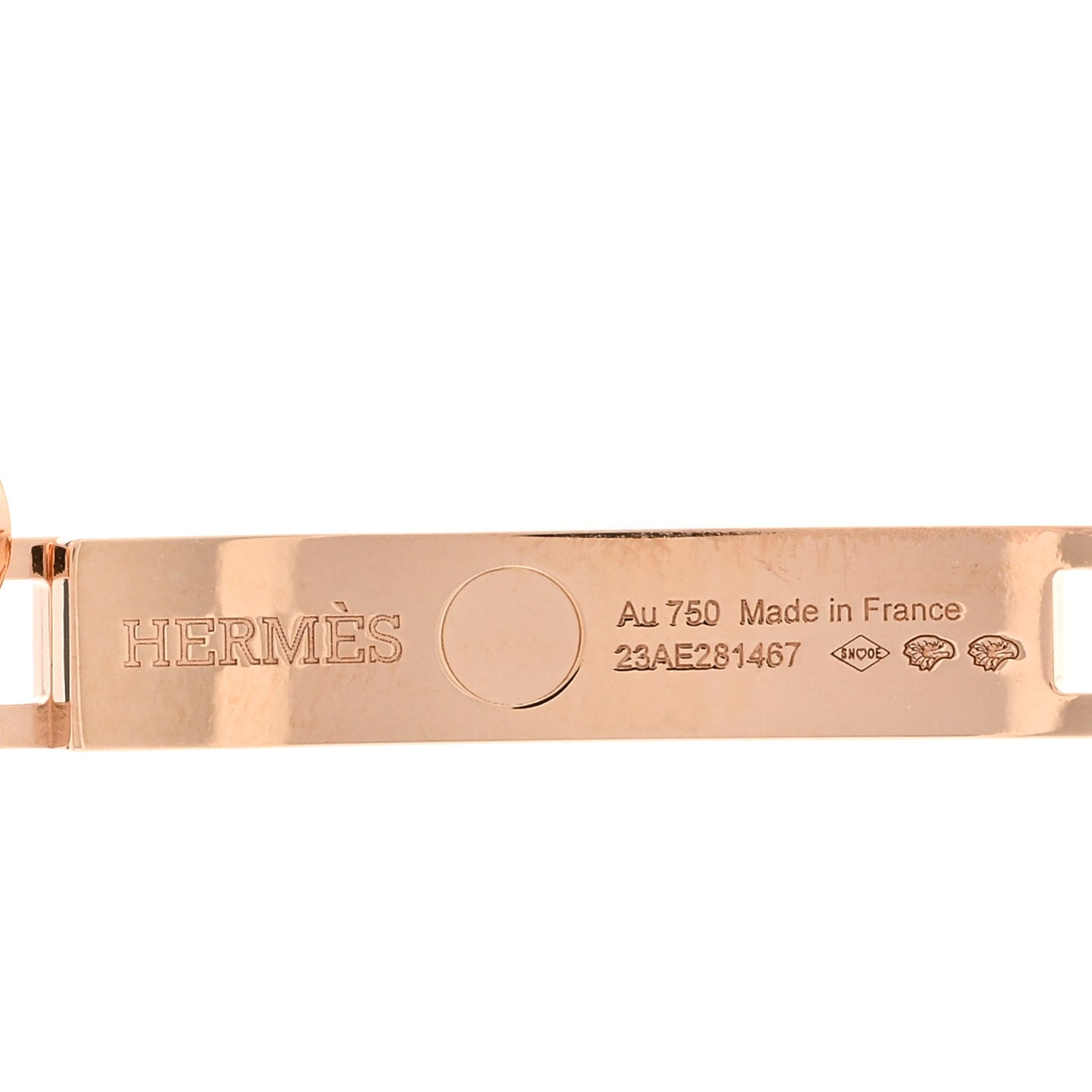 18K Rose Gold Diamond Pave Kelly Chaine Choker Necklace