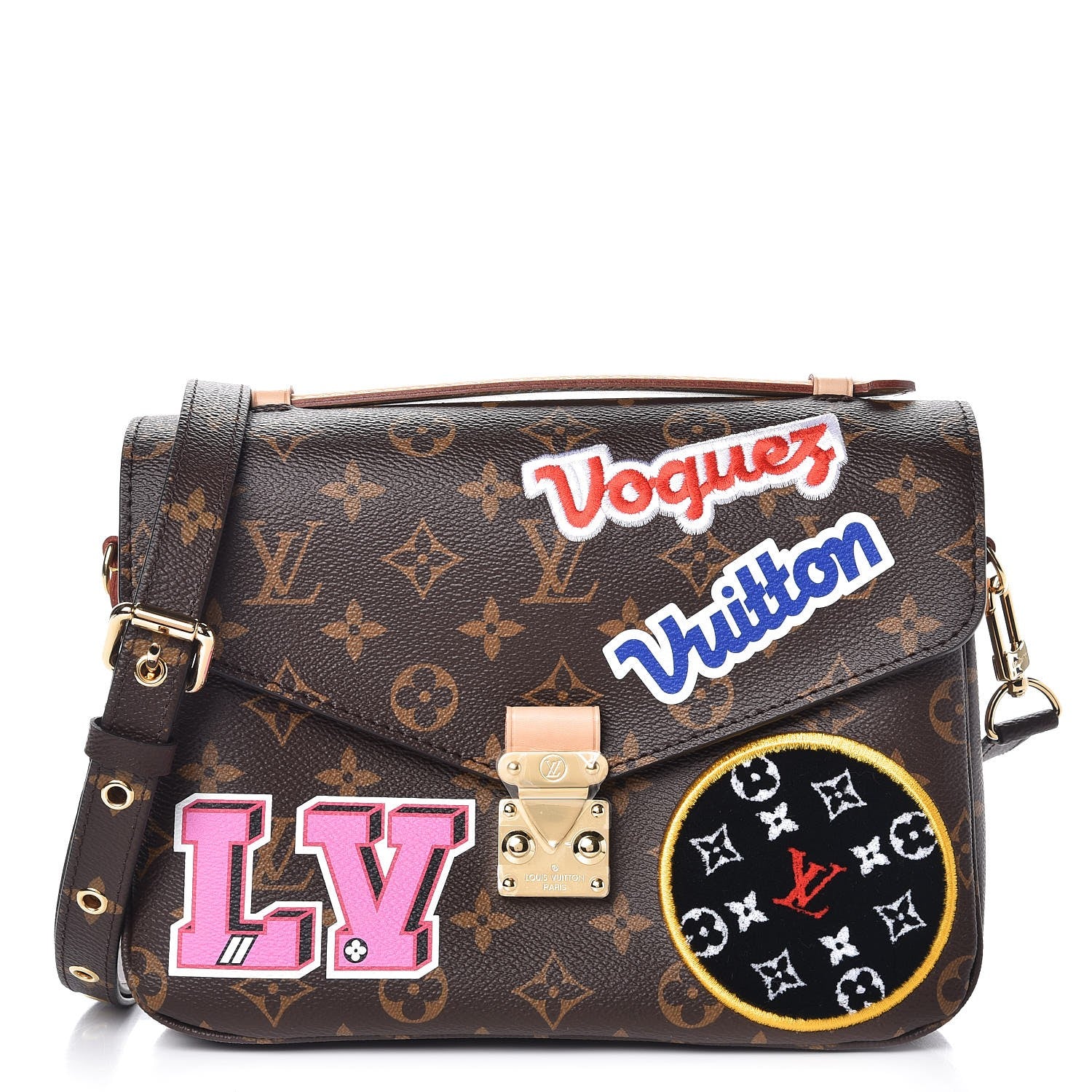 Louis Vuitton Monogram Patches Pochette Metis 1 of 7