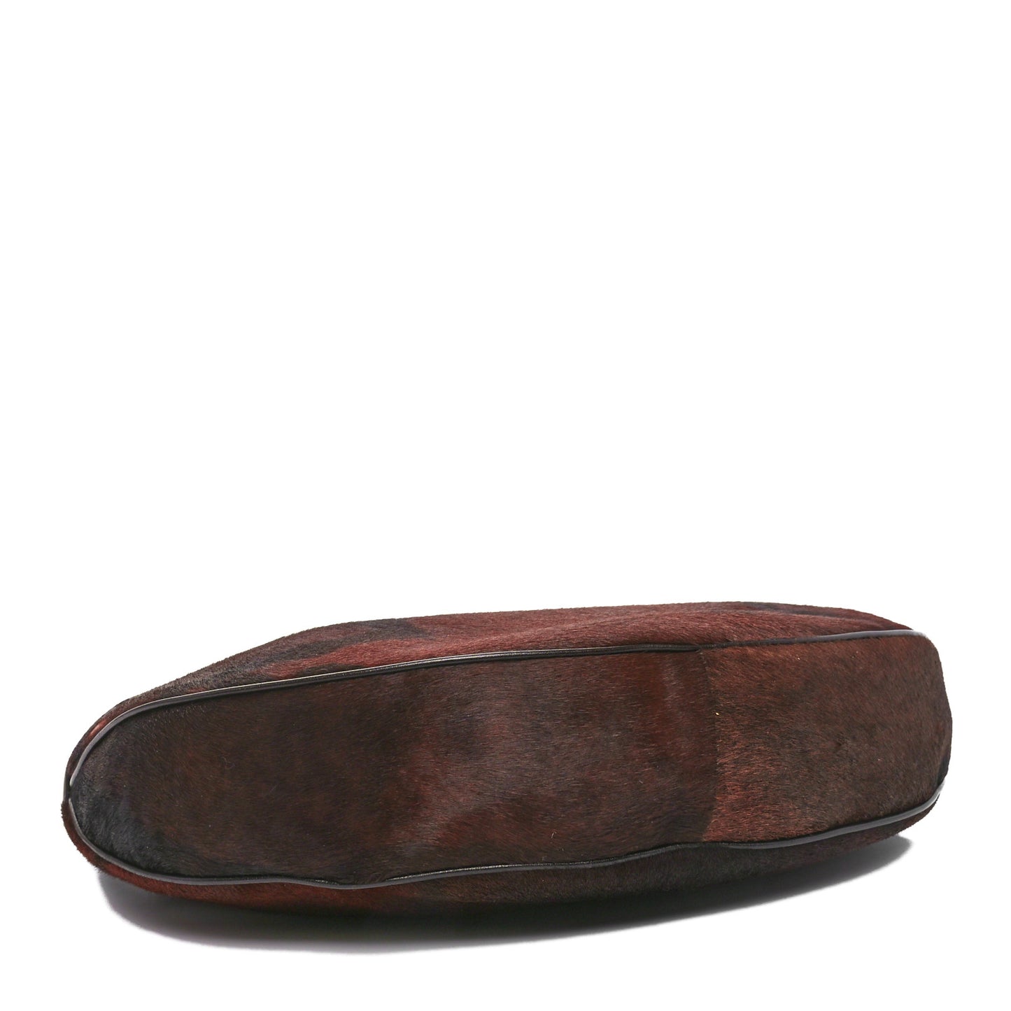 Pony Hair Half Moon Hobo Brown