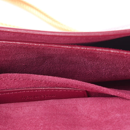 Saint Laurent Calfskin Small Classic Y Satchel Fuchsia 8 of 14