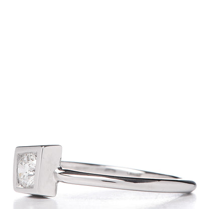 Tiffany 18K White Gold Diamond .17ct Frank Gehry Torque Ring 48 4.5 3 of 6