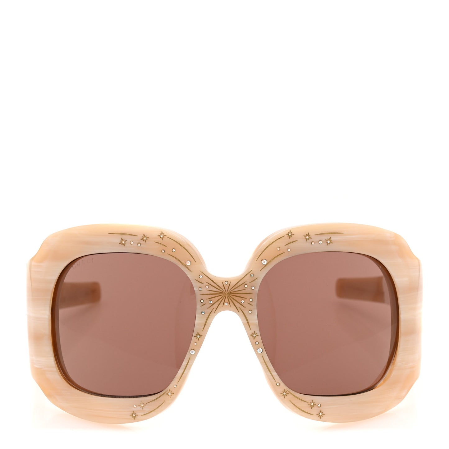 Oversize Hollywood Forever Sunglasses GG1093S White