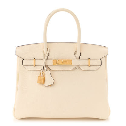 Hermes Taurillon Clemence Birkin 30 Nata 1 of 13