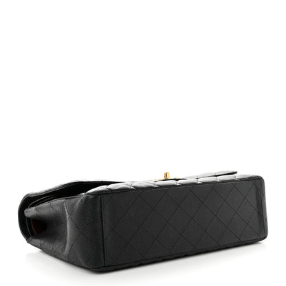 Chanel Caviar Quilted Maxi Double Flap Black 4 of 13