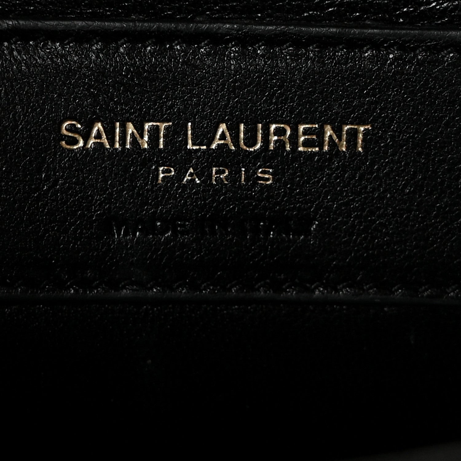 Saint Laurent Grain De Poudre Monogram Cassandre Clutch Black 7 of 11