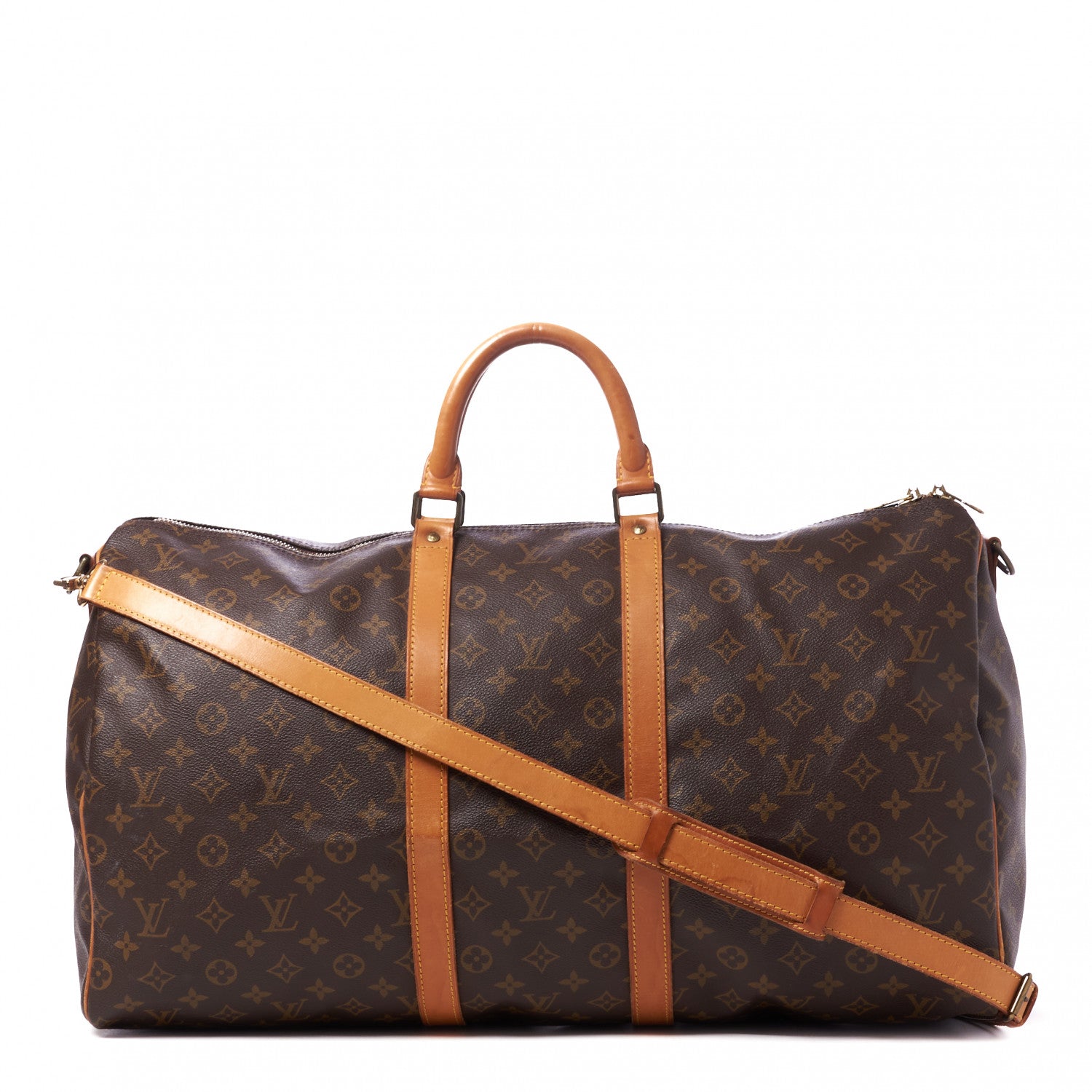 Louis Vuitton Monogram Keepall Bandouliere 55 1 of 9