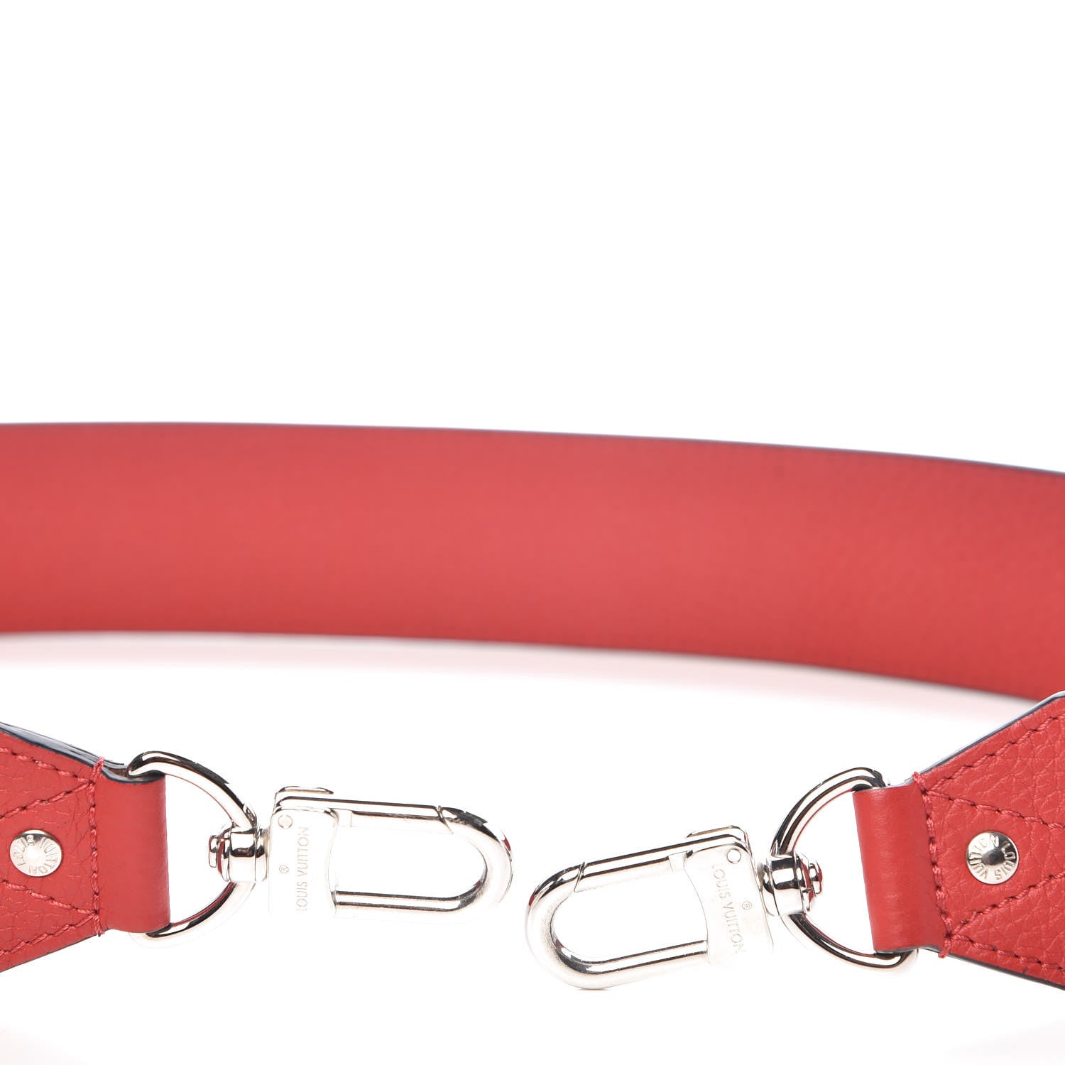 Louis Vuitton Taurillon Bandouliere Shoulder Strap Rouge 3 of 3