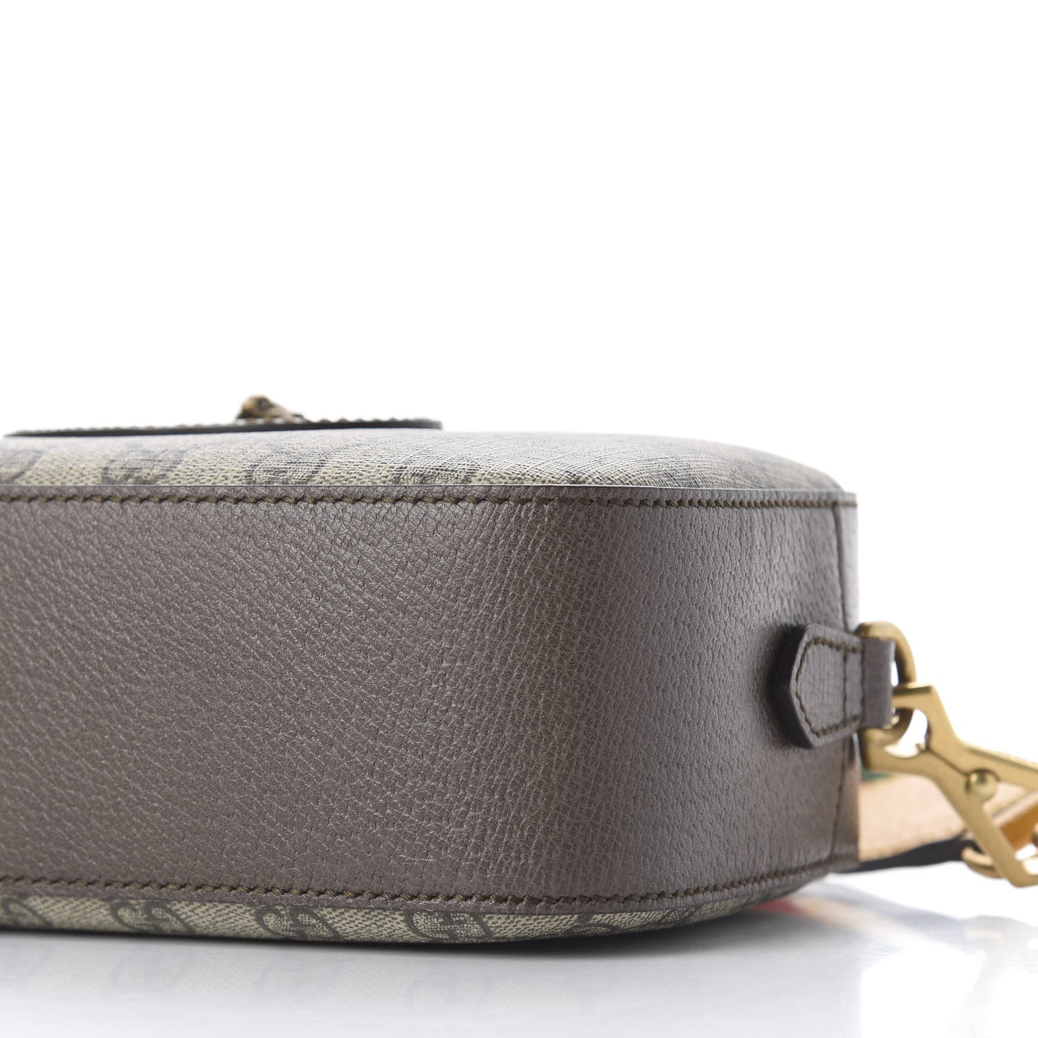 Gucci GG Supreme Monogram Web Neo Vintage Shoulder Bag Beige New Acero Crop 8 of 10