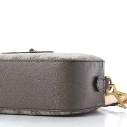 Gucci GG Supreme Monogram Web Neo Vintage Shoulder Bag Beige New Acero Crop 8 of 10