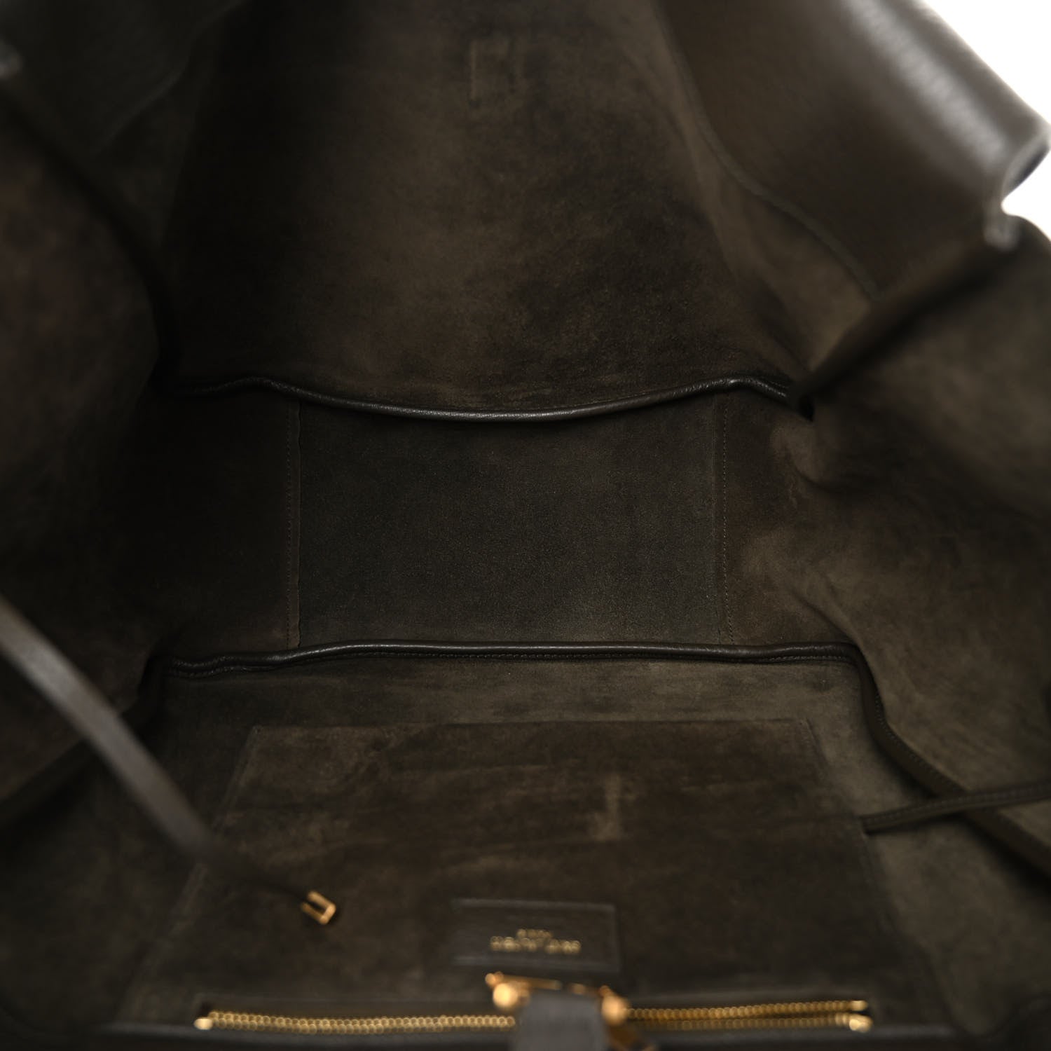 Saint Laurent Grained Deerskin Bea Tote Musk 5 of 9