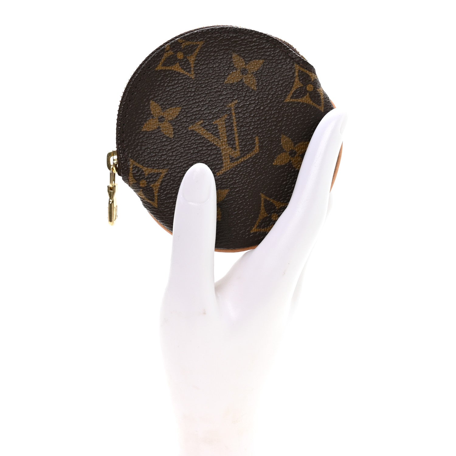 Louis Vuitton Monogram Round Coin Purse 2 of 7