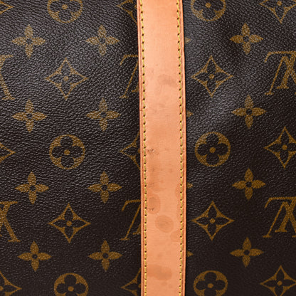 Louis Vuitton Monogram Keepall Bandouliere 55 13 of 21