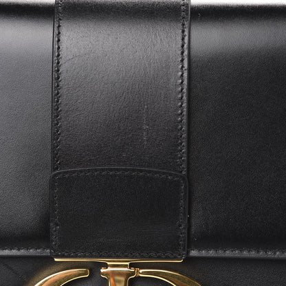 Christian Dior Smooth Calfskin 30 Montaigne Flap Bag Black 10 of 13