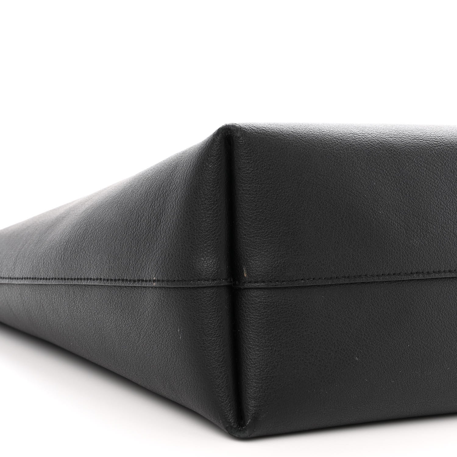 Saint Laurent Calfskin Large Shopping Tote Black 9 of 11
